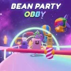 Embodying the fun, casual arcade style, Bean Party Obby throws you into a vibrant parkour arena! Here, quirky bean-shaped characters must compete to survive. 