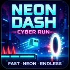 Neon Dash: Cyber Run is an endless runner game that takes place in a brilliant cyber world. Your goal is to stay alive for as long as you can.

