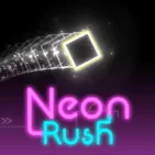 Neon Rush is a skill-based platforming game where you control a luminous neon cube to get through a series of obstacles that get progressively harder. Your goal is to get to the end of the level alive, dodging hazardous obstacles and complete the level as quickly as possible.

