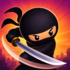 Ninja on the Run is a high speed endless runner where you control a ninja on a quest to see how far he can go on a dangerous, endless path filled with traps, gaps, enemies and precious coins.

