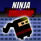 In Ninja vs. EVILCORP, an exciting platformer game, you play as a lone ninja trying to break into a huge company full of dark secrets. Can you get through all eight floors of the building, which are secured with traps, guards, cameras, and high-tech systems?

