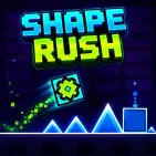 If you&rsquo;re a fan of high-paced obstacle-dodging games, Shape Rush is sure to be a challenge that keeps you glued. Shape Rush is a challenge that will keep you riveted to the screen! You will control a square block rolling endlessly down passageways filled with traps. This game will test not only your timing, but also your patience and focus.
