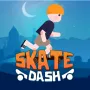 Skate Dash is an exciting action-packed skateboarding game that you play as a skater, and you must move through courses full of obstacles. You must earn rewards and execute tricks to get it to the finish line safely.

