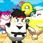 Stumble Guys is a fun multiplayer party game in which you race against your friends over absurdly difficult obstacle courses. Your objective is to make it through each round and go on to the next stage until only one player is left standing.

