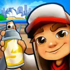 For people who like to play endless running games, Subway Surfers is one of the best known. Someone in the police force is mad and his dog is following you. You have to run as far as you can.

