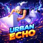 An extremely agile figure that can run, jump, and slide through cities full of obstacles and dangers is controlled by the player in the parkour action game Urban Echo. Maintaining your momentum, avoiding traps, and moving as far as possible while beating movement tasks that get harder is your goal.

