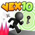 If you love highly skilled platformers that require split-second reflexes, then Vex 10 is your ultimate challenge! The newest game in this hit series continues the series’ minimalist style but raises the bar on the difficulty and complexity of obstacles.