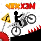 VEX X3M is a fast-paced platform game that combines stunt racing on a motorbike. Overcome obstacles such as spikes, missiles, lasers and shooting knives and move forward right away.

